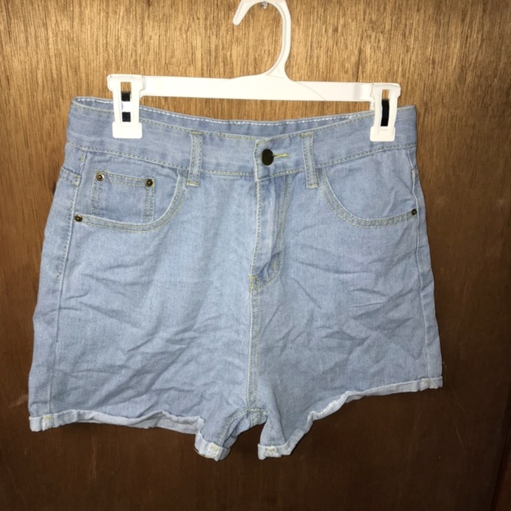 High waisted shorts